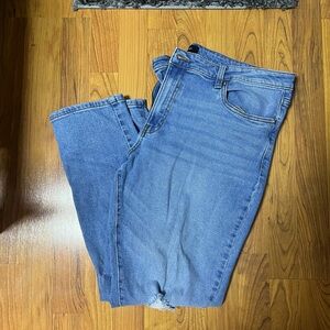 Fashion Nova Blue Skinny Jeans for Men